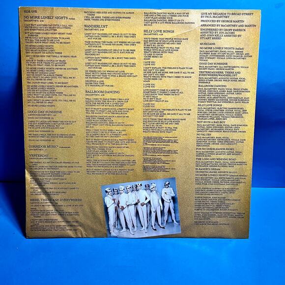 Paul McCartney Give My Regards to Broad Street 1984 Vinyl LP Record Gatefold - Picture 4 of 9